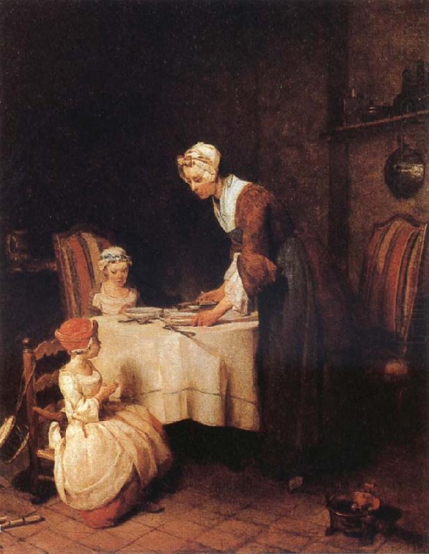 Jean Baptiste Simeon Chardin The Grace oil painting picture